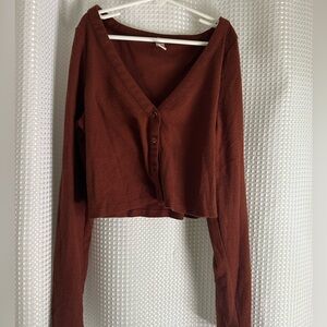 Pacsun brown sweater top